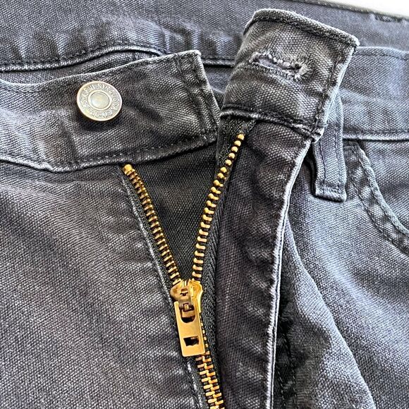 Levi's Straight Leg Black Men's Jeans 38x32 - Picture 2 of 7